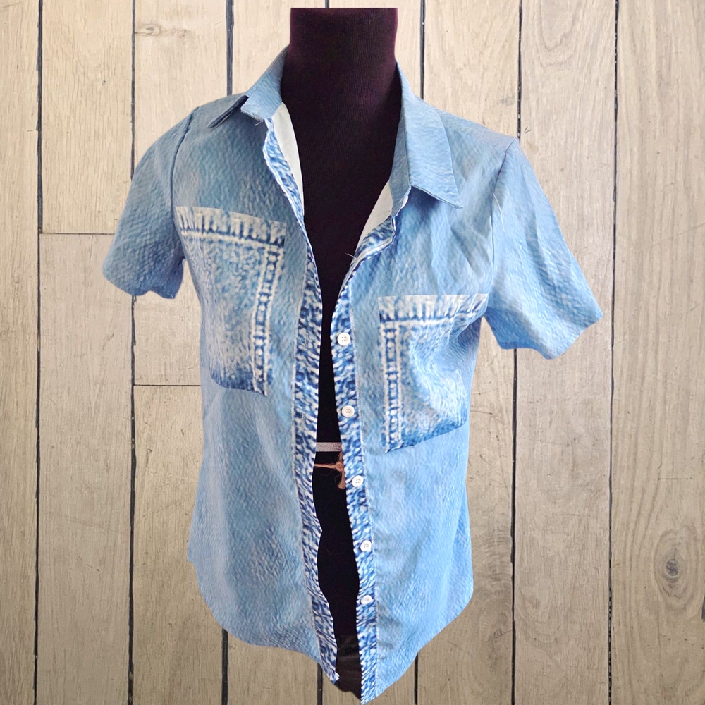 Blue Button Down Shirt